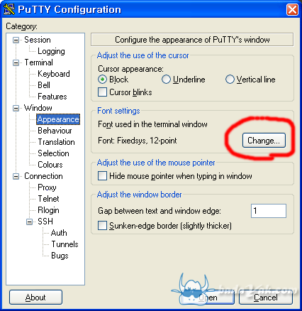 PuTTY SSH Telnet Program