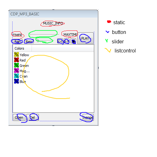 Video player mfc application