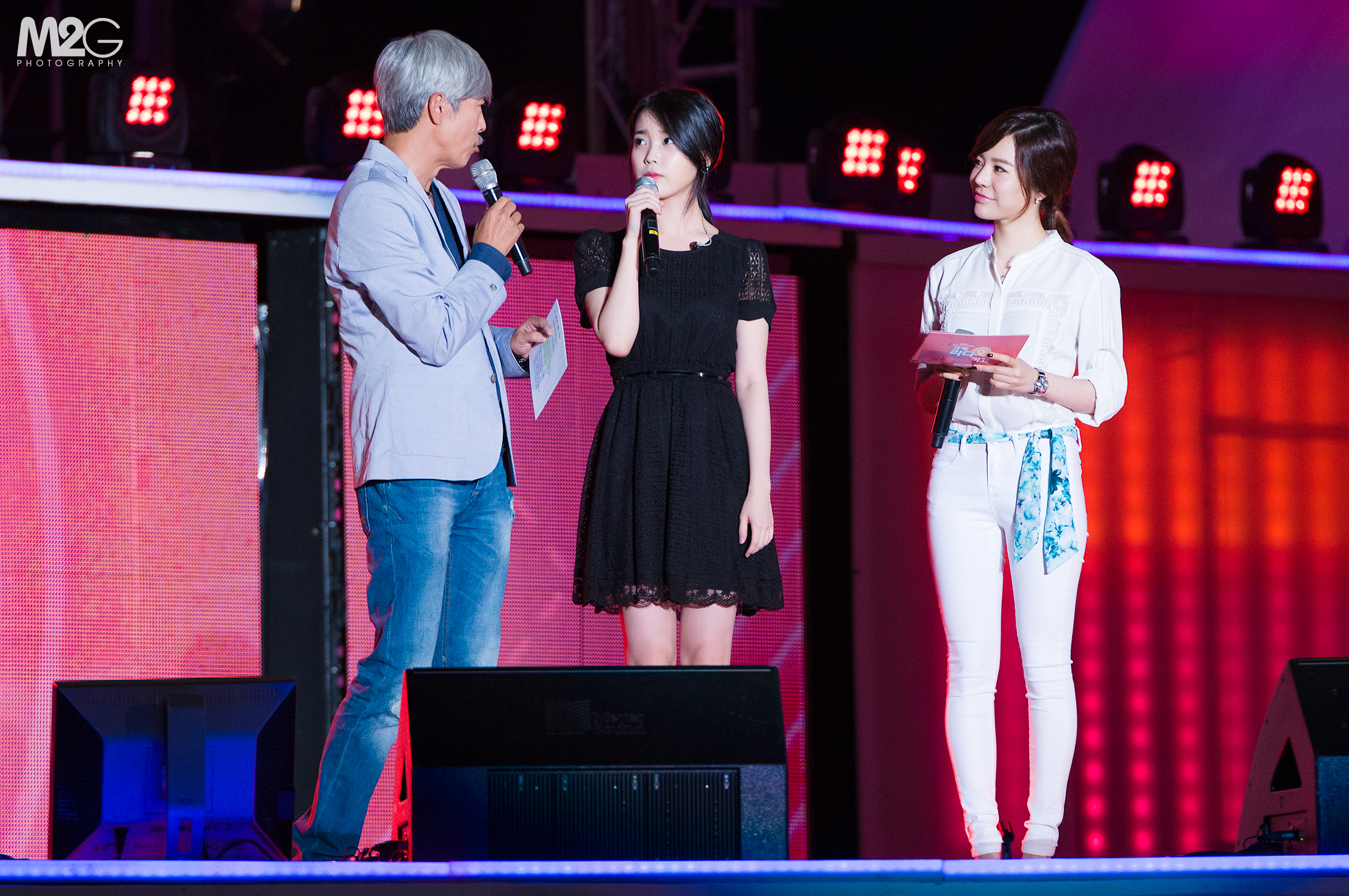 [PIC][04-09-2014]Sunny tham dự chương trình "Sangam MBC Radio" với tư cách là MC vào tối nay 264BFA3654087FF3152696
