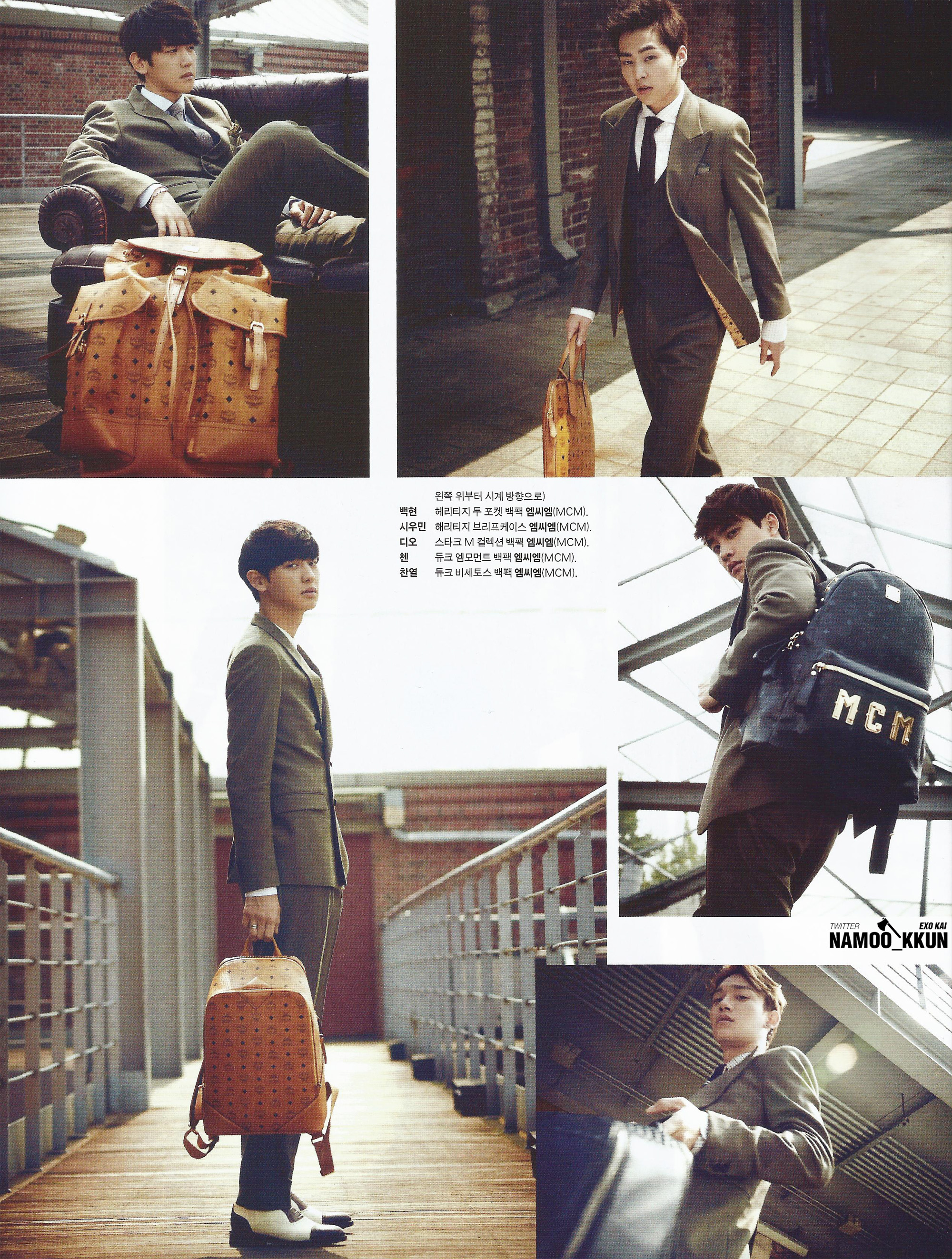 [SCAN] 140921 EXO for Marie Claire October 2014 Issue [10P] 2729773D541D712605CD76