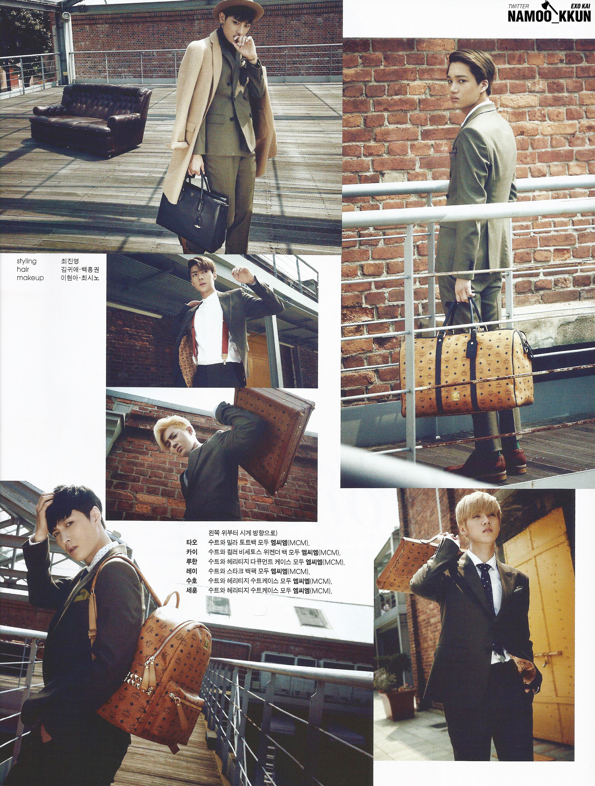 [SCAN] 140921 EXO for Marie Claire October 2014 Issue [10P] 27528F41541D7142240666
